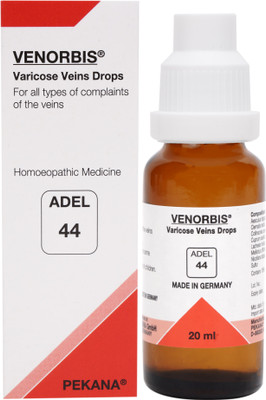 ADEL No. 44 (VENORBIS) Varicose Veins Drops(2 x 20 ml)