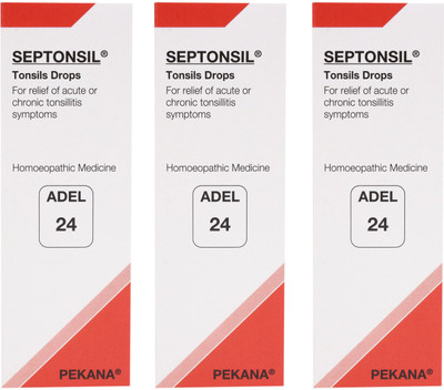 ADEL No.24 (SEPTONSIL) Tonsils Drops(3 x 20)