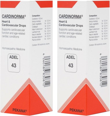 ADEL No. 43 (CARDINORMA) Heart & Cardiovascular Drops(2 x 20)