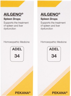 ADEL No. 34 (apo-OEDEM) Spleen Drops(2 x 20)