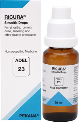 ADEL No. 23 (RICURA) Sinusitis Drops(3 x 20 ml)