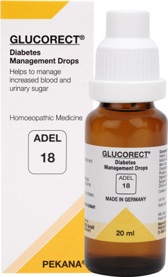 ADEL No. 18 (GLUCORECT) Diabetes Management Drops(2 x 20 ml)