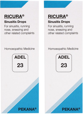 ADEL No. 23 (RICURA) Sinusitis Drops(2 x 20)