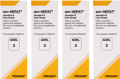 ADEL No. 3 (apo-HEPAT) Jaundice & Liver Drops(4 x 20)
