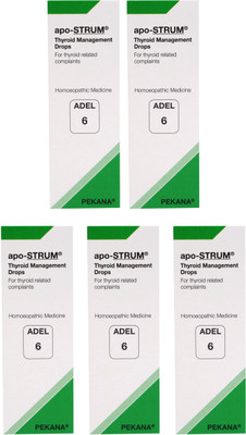 ADEL No. 6 (apo-STRUM) Thyroid Management Drops(5 x 20)