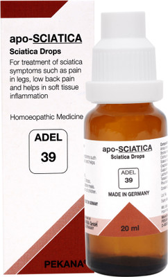 ADEL No. 39 (apo-SCIATICA) Sciatica Drops(2 x 20 ml)