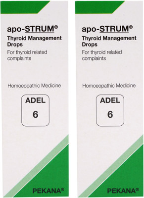 ADEL No. 6 (apo-STRUM) Thyroid Management Drops(2 x 20)
