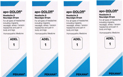 ADEL No. 1 (apo-Dolor) Headache & Neuralgia Drops(4 x 20)
