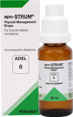 ADEL No. 6 (apo-STRUM) Thyroid Management Drops(2 x 20 ml)