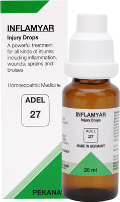 ADEL No. 27 (INFLAMYAR) Injury Drops(2 x 20 ml)