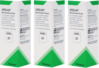 ADEL No. 31 (UPELVA) Periods Regulating Drops(3 x 20)