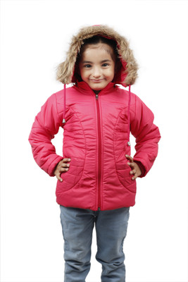 JayKon Full Sleeve Self Design Girls Jacket