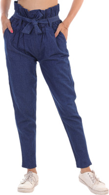 4M SALES Jogger Fit Women Blue Jeans