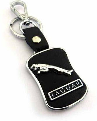 FLAMBE Leatherite JAGUAR Car And Bike Key-chain Key Chain