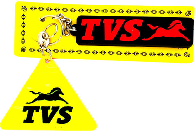 ShopTalk TVS Warning Tag With High Quality Rubber Key Chain