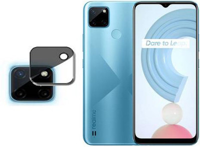 DAFFIN Back Camera Lens Glass Protector for REALME C21Y LENS(Pack of: 1)