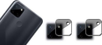 DAFFIN Back Camera Lens Glass Protector for REALME C21Y LENS(Pack of: 2)