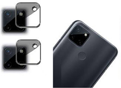 DAFFIN Back Camera Lens Glass Protector for REALME C21Y LENS PROTECTOR(Pack of: 2)