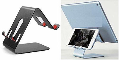 KAELAN Metal mobile stand for table | Mobile holder for table | double side metal mobile stand for table Mobile Holder Mobile Holder