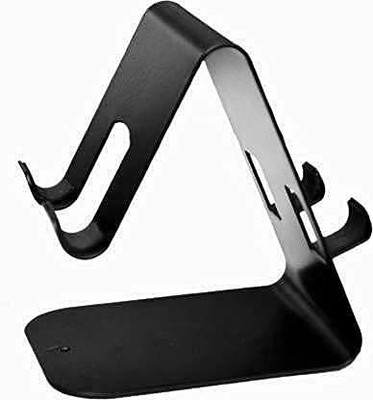 KAELAN Double Sided Mobile Phone Holder Table Desk Stand Aluminum Alloy Stand Metal Desktop Mobile Holder/Car Cradle Mobile Holder Mobile Holder
