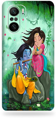 BugguSkin Xiamoi Poco F3 5G, Poco F3 5G Mobile Skin(Ultra Super Radha Sang Kanha Skin With High Mattte Finish.)