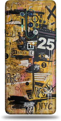 AsSkin One Plus 8 Pro, oneplus 8 pro Mobile Skin(Ultra Super Multicolor Graffiti Skin With High Gloss Finish).,.)