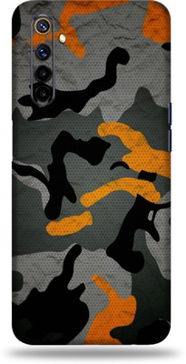 AsSkin Realme 6I Mobile Skin(Ultra Super Cam Orange With High Matte Finish.)