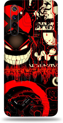 LAMHA Realme 6I Mobile Skin(Ultra Super Red Graffiti Skin With High Matte Finish.,.)