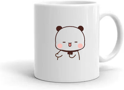 Ser Ak Bubu Dudu Designer Printed Coffee 29 Ceramic Coffee Mug(325 ml)