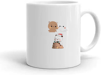 Ser Ak Bubu Dudu Designer Printed Coffee 05 Ceramic Coffee Mug(325 ml)