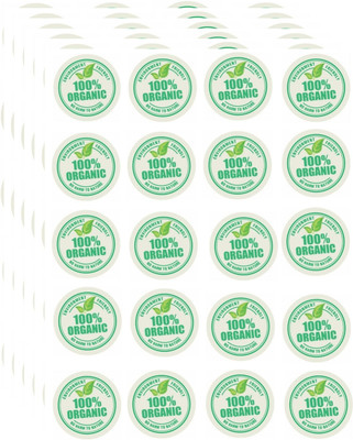 Shri R K Self Adhesive Paper Label(Green)