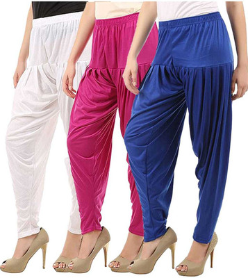 MISS MARY Viscose Rayon Solid Patiala