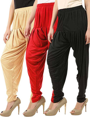 MISS MARY Viscose Rayon Solid Patiala