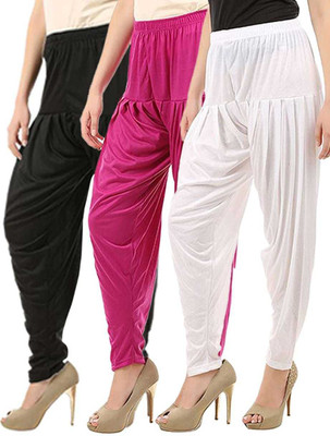 MISS MARY Viscose Rayon Solid Patiala