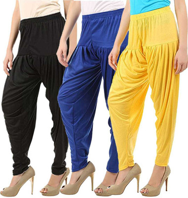 MISS MARY Viscose Rayon Solid Patiala