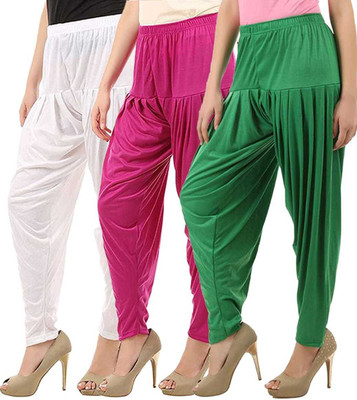 MISS MARY Viscose Rayon Solid Patiala