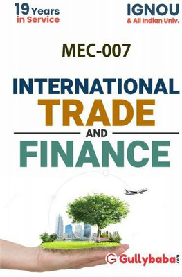 MEC-007 : International Trade And Finance(Paperback, GPH Panel of Experts)
