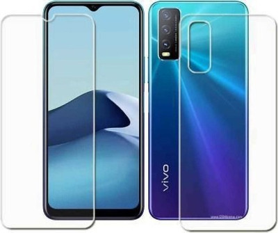 JINTECK Edge To Edge Tempered Glass for VIVO Y20A (Flexible)(Pack of 2)