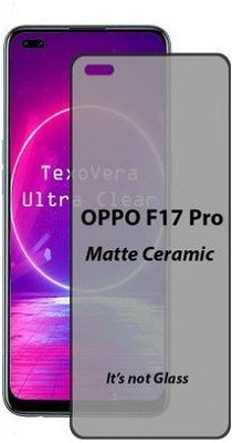 Matte Guard Tempered Glass Guard for Oppo F17 Pro, Oppo Reno 4, Reno 4F, Oppo A93 Matte Glass(Pack of 1)