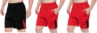 Zonecart Checkered Men Black, Red Boxer Shorts