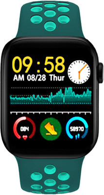 Time Up 2021 Android/IOS Latest Health & Fitness Smartwatch(Green Strap, Free Size)