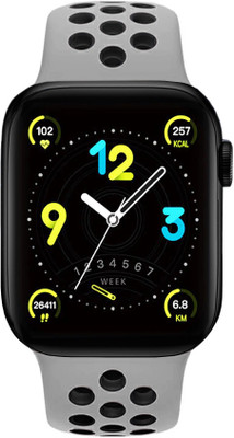 Time Up 2021 Android/IOS Advanced Health&Fitness Smartwatch(Grey Strap, M)
