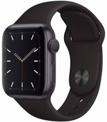 GUGGU ZBB_186B T500 Series 5 Smart Watch Smartwatch(Black Strap, XL)