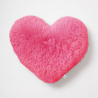 Catchyx Cart Microfibre Solid Cushion Pack of 1(Pink)