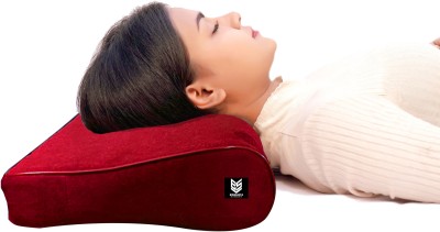 BONESHIELD Soft Cervical Pillow (Regular) Neck Support Neck Support(Maroon)