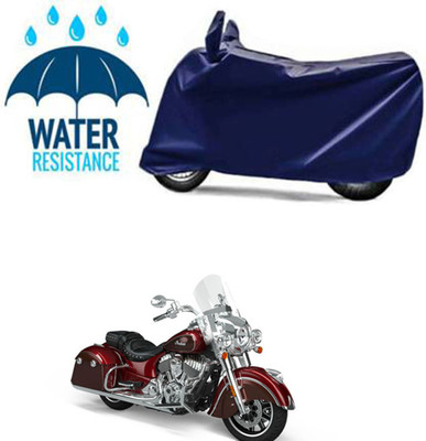 RONISH Waterproof Two Wheeler Cover for Indian(Blue)
