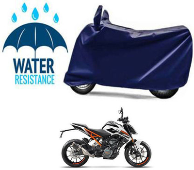 RONISH Waterproof Two Wheeler Cover for KTM(125 Duke, Blue)