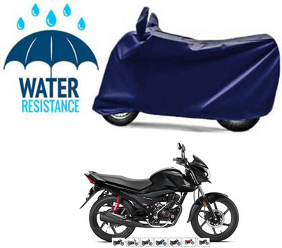 RONISH Waterproof Two Wheeler Cover for Honda(Livo, Blue)