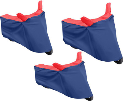 Eco Shopee Two Wheeler Cover for Hero, Honda(Activa 6G, Red, Blue)