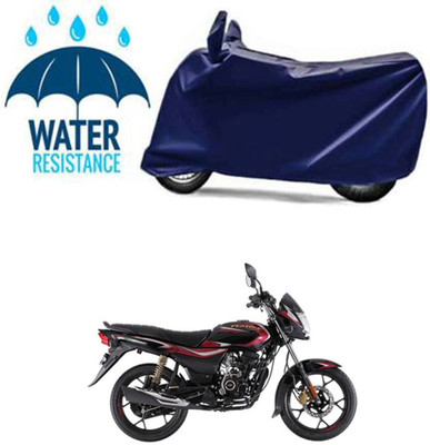 RONISH Waterproof Two Wheeler Cover for Bajaj(Platina 110 H-Gear, Blue)